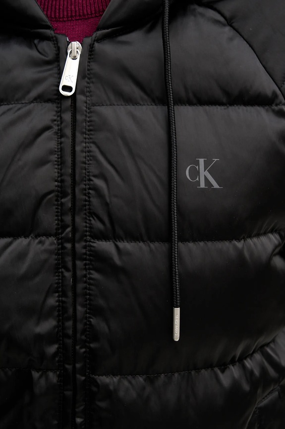 Bunda Calvin Klein Jeans LV047E509G čierna
