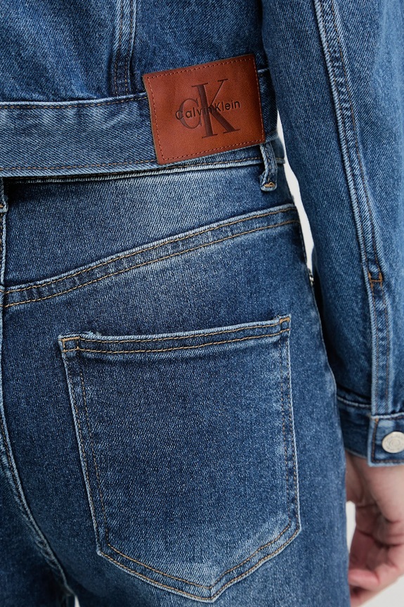 Rifľová bunda Calvin Klein Jeans LV047E629G