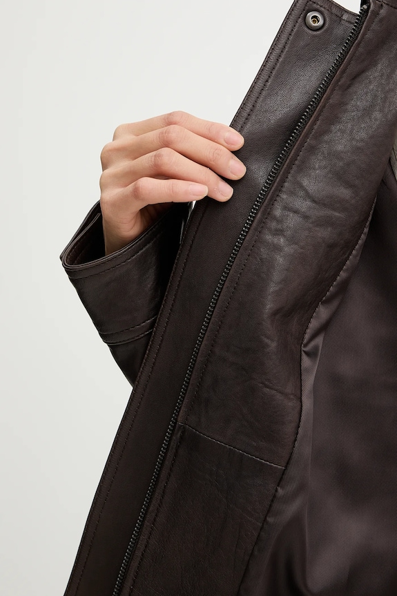Weekend Max Mara kurtka skórzana GIGANTE 2615441061600