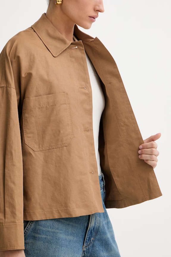 Weekend Max Mara πουκάμισο γυναικείο με λινό VETTURA 2615041082600
