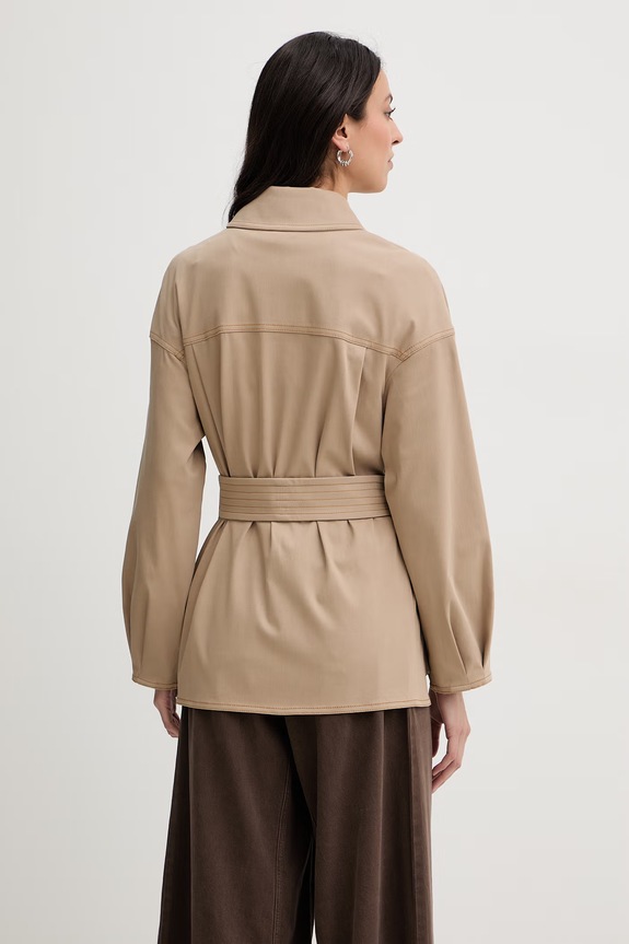 Oblečenie Rifľová bunda MM by Max Mara WEST 2616911017600 béžová