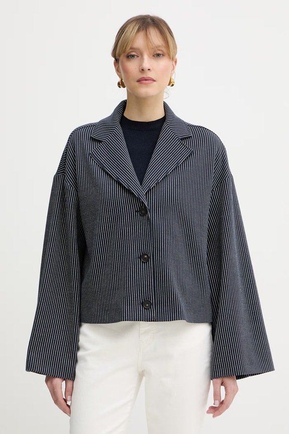 MM by Max Mara marynarka GIULIVA dzianina granatowy 2616911067600