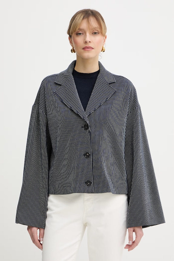 MM by Max Mara marynarka GIULIVA dzianina granatowy 2616911067600