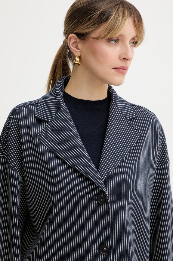 Odzież MM by Max Mara marynarka GIULIVA 2616911067600 granatowy