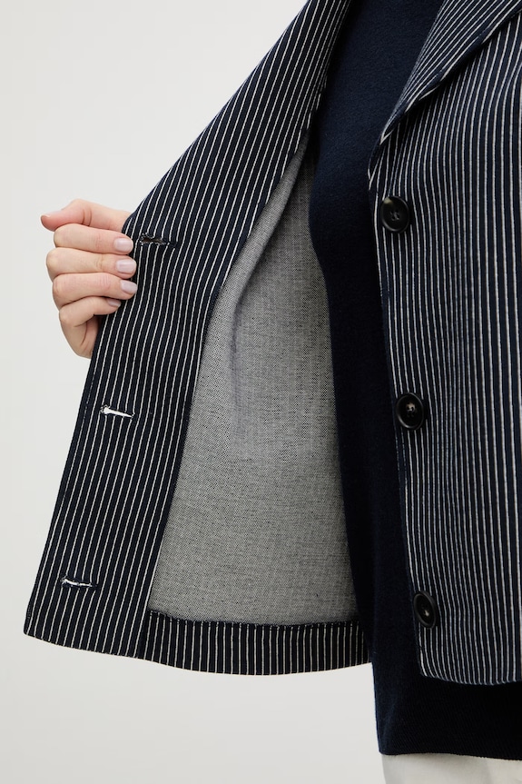 MM by Max Mara marynarka GIULIVA 2616911067600 granatowy