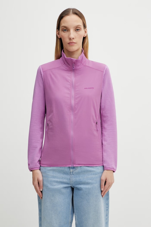 Μπουφάν Salomon ESSENTIAL LIGHTWARM άλλο μωβ LC2756500