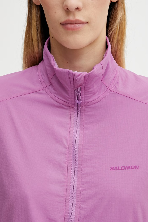 Μπουφάν Salomon ESSENTIAL LIGHTWARM μωβ LC2756500