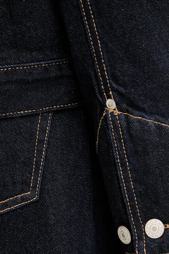 Rifľová bunda Tommy Jeans DW0DW21981 tmavomodrá