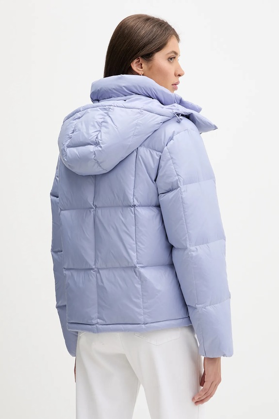 Îmbrăcăminte Tommy Jeans geacă de puf DW0DW22040 violet