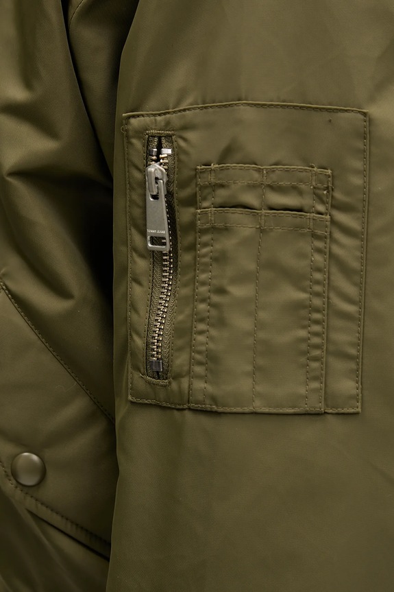 Tommy Jeans giacca bomber DW0DW22046 verde