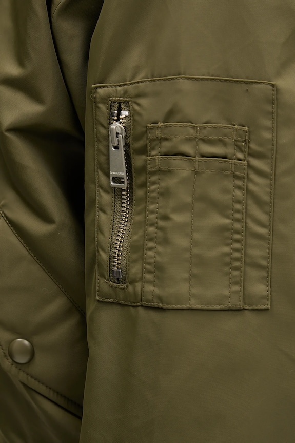 Tommy Jeans giacca bomber DW0DW22046 verde