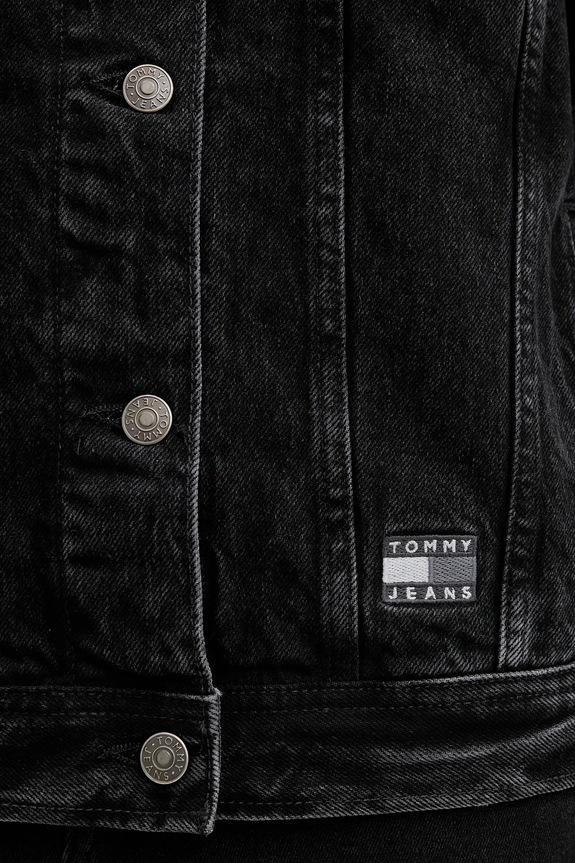 Τζιν μπουφάν Tommy Jeans DW0DW22602 μαύρο