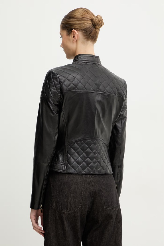 Odzież Marciano by Guess kurtka skórzana NADA 6RGL09.7133A czarny
