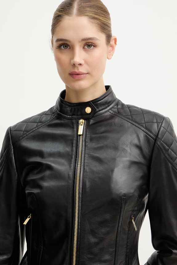 Marciano by Guess kurtka skórzana NADA czarny 6RGL09.7133A