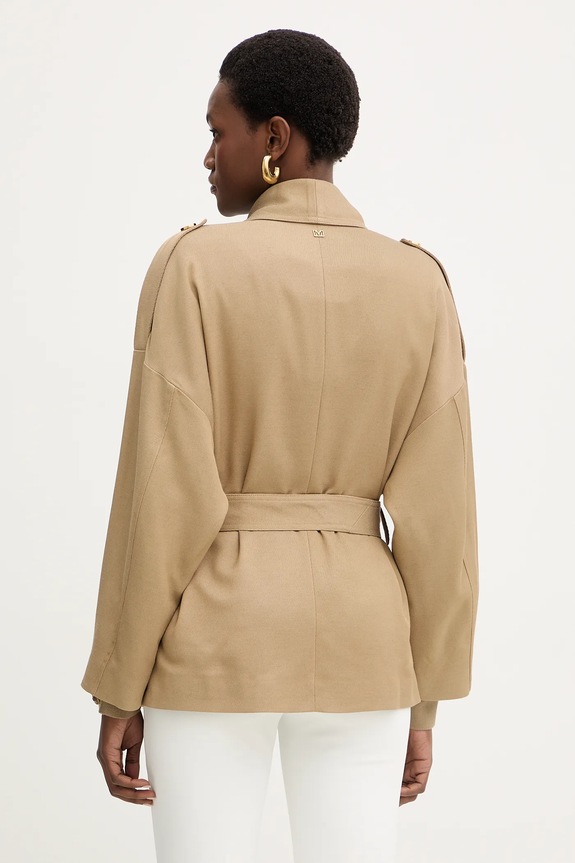 Îmbrăcăminte Marciano by Guess palton din lână ABBY 6RGN13.7433A bej
