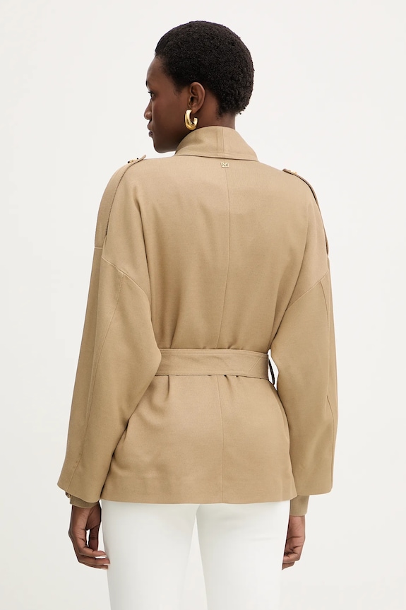 Îmbrăcăminte Marciano by Guess palton din lână ABBY 6RGN13.7433A bej