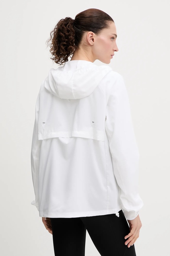 Odzież adidas Performance kurtka do biegania Run Essentials KA0253 biały