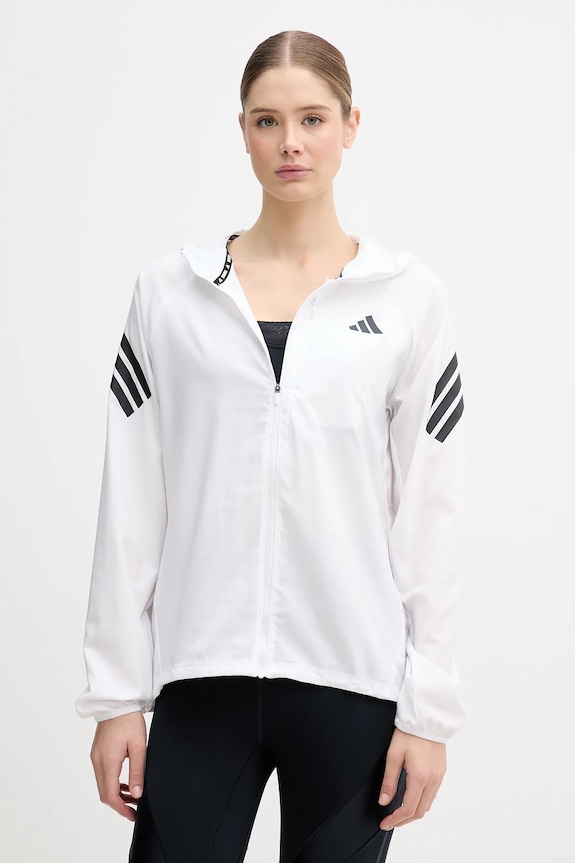 adidas Performance kabát futáshoz adi365 nem bélelt fehér KQ8072
