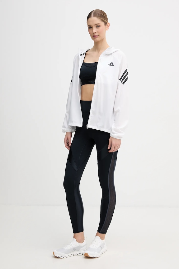 adidas Performance kabát futáshoz adi365 KQ8072 fehér SS26