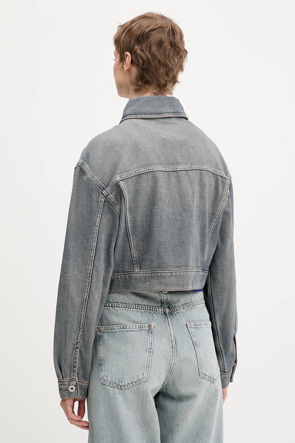 Odzież Hugo Blue kurtka jeansowa Galatea_B 50553000 niebieski