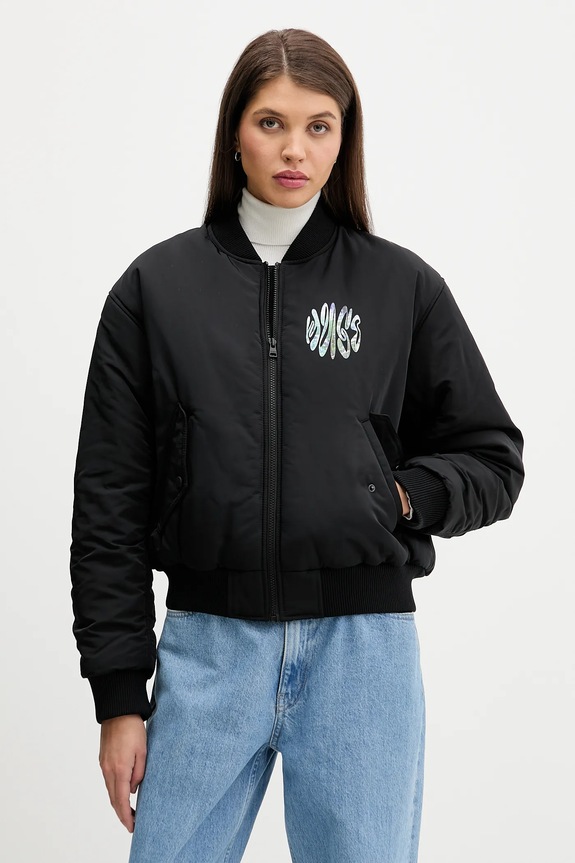 Bunda Hugo Blue Fiablo-1_B oversize čierna 50550702