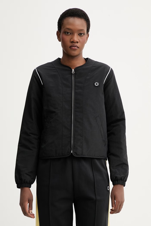 Kenzo kurtka bez kaptura czarny FG52BL2509NT