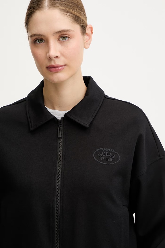 Mikina Guess ANNIE čierna V6RQ17.KD822