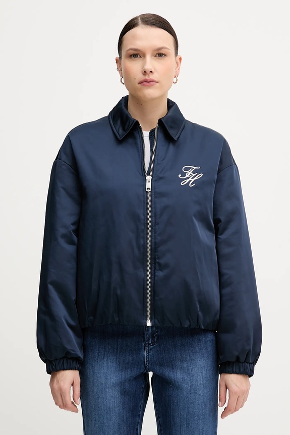 Μπουφάν bomber Tommy Hilfiger άλλο σκούρο μπλε WW0WW47744