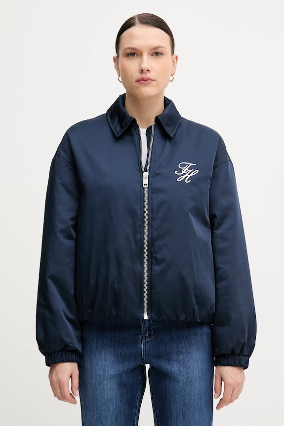 Μπουφάν bomber Tommy Hilfiger άλλο σκούρο μπλε WW0WW47744