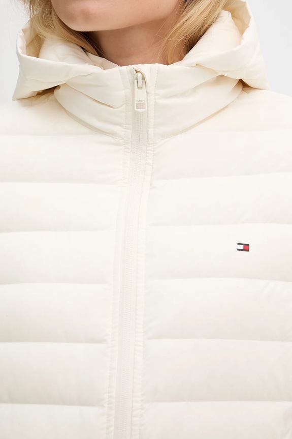 Tommy Hilfiger páperová bunda dámska WW0WW47753 béžová