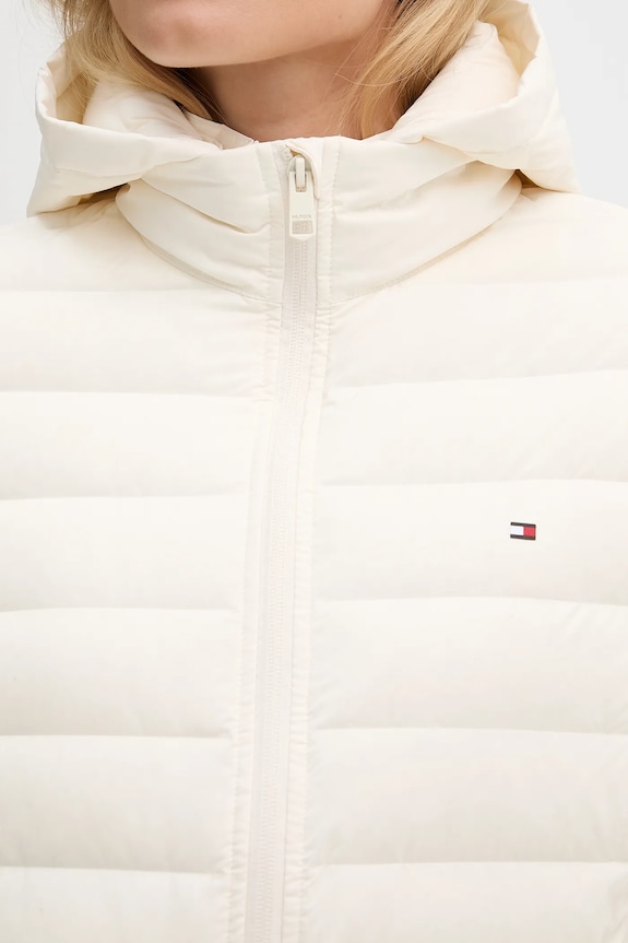 Tommy Hilfiger páperová bunda dámska WW0WW47753 béžová