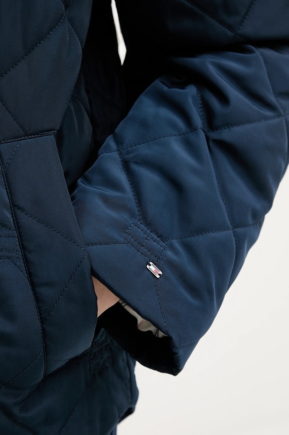 Μπουφάν Tommy Hilfiger WW0WW48691 σκούρο μπλε