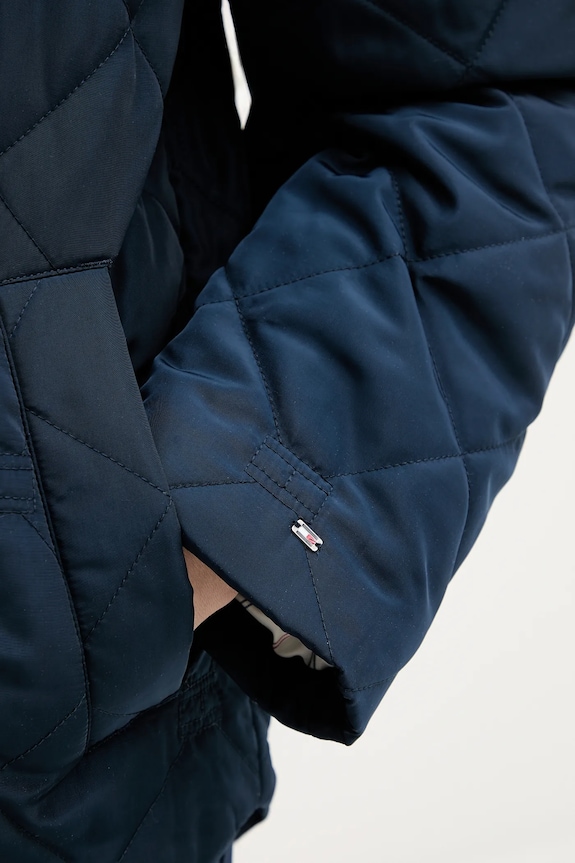 Μπουφάν Tommy Hilfiger WW0WW48691 σκούρο μπλε
