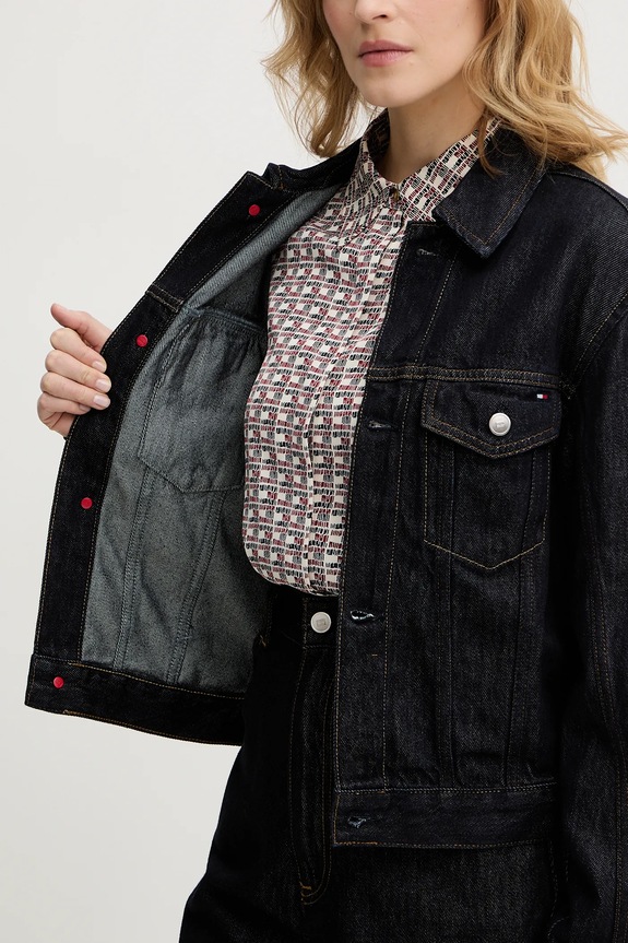 Rifľová bunda Tommy Hilfiger WW0WW49523