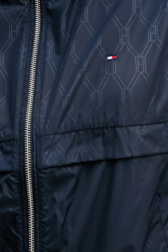 Bunda Tommy Hilfiger WW0WW48001 tmavomodrá