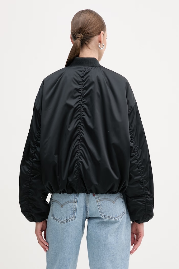 Odzież Guess kurtka bomber LORRAINE W6RL26.WJ662 czarny