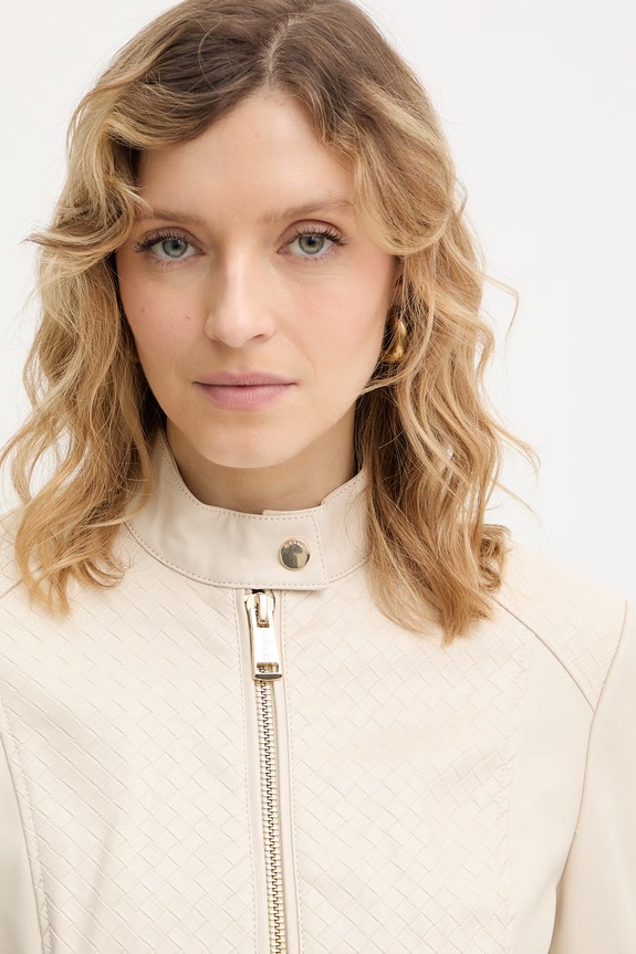 Рокерско яке Guess CLAUDINE бежов W6RL52.WL850
