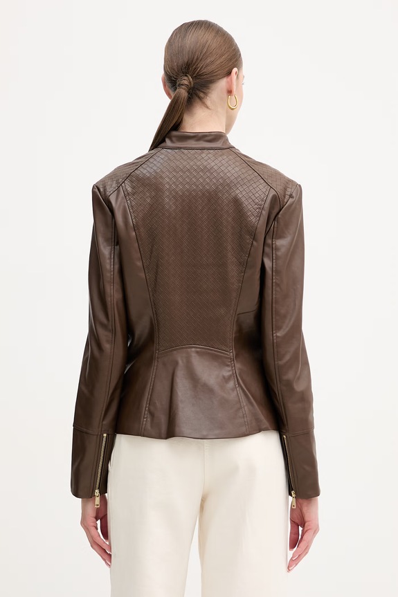 Odzież Guess ramoneska CLAUDINE W6RL52.WL850 brązowy