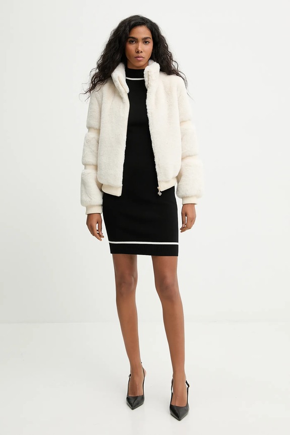 Guess kurtka W6RL64.WL790 beżowy SS26