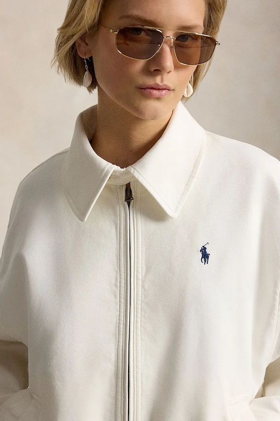 Μπουφάν bomber Polo Ralph Lauren μπεζ 211A96311