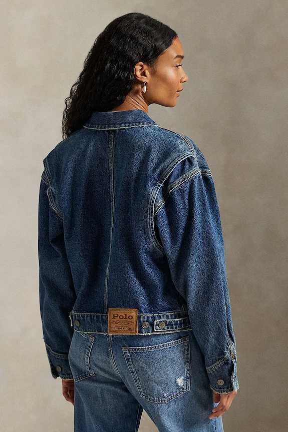 Polo Ralph Lauren geaca jeans 211A93907 albastru SS26