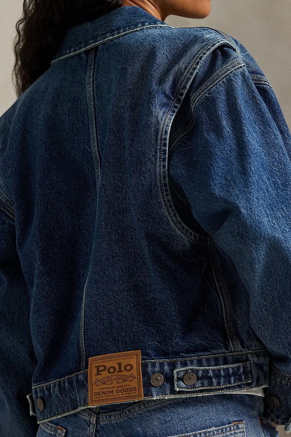 Polo Ralph Lauren geaca jeans 211A93907 albastru