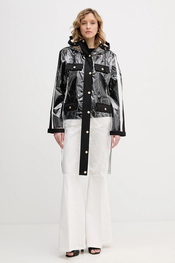 Jakna Karl Lagerfeld CLEAR FASHION B1W15039 transparentna SS26