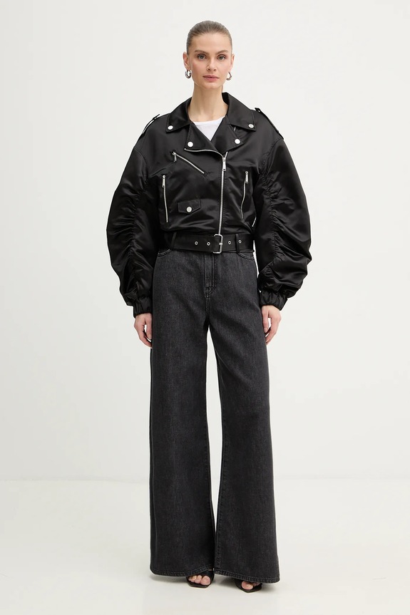 Karl Lagerfeld rövid kabát B1W14002 fekete SS26