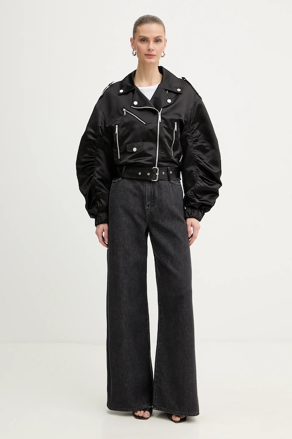 Karl Lagerfeld rövid kabát B1W14002 fekete SS26