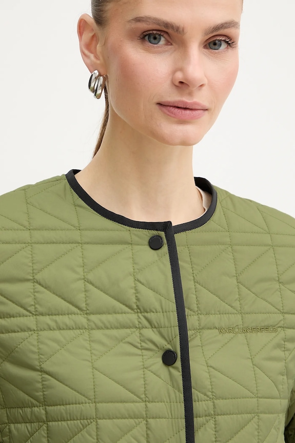 Karl Lagerfeld rövid kabát K QUILT zöld B1W15041