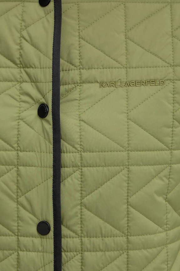 Karl Lagerfeld rövid kabát K QUILT B1W15041 zöld