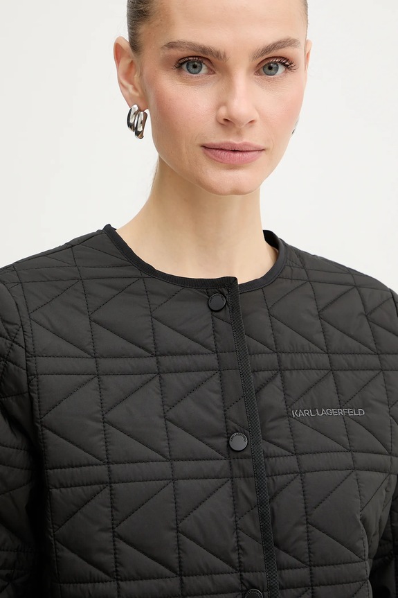 Karl Lagerfeld rövid kabát K QUILT fekete B1W15041