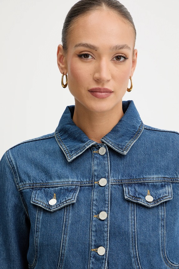 Τζιν μπουφάν Karl Lagerfeld FASHION DENIM μπλε B1W14031
