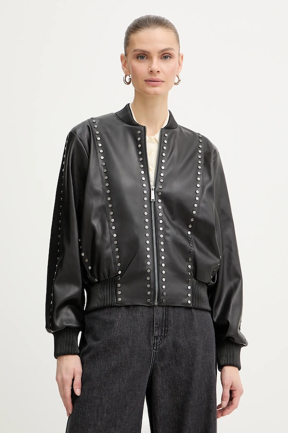 Karl Lagerfeld bomber dzseki nem szigetelt fekete B1W14036